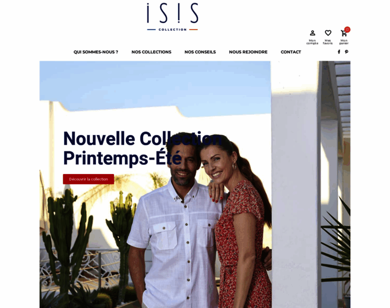 Isis-collection.fr thumbnail
