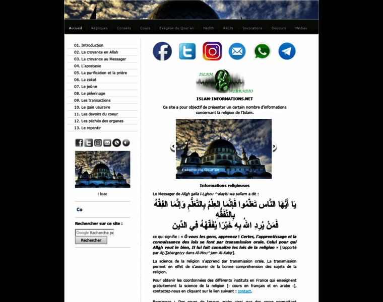 Islam-informations.net thumbnail
