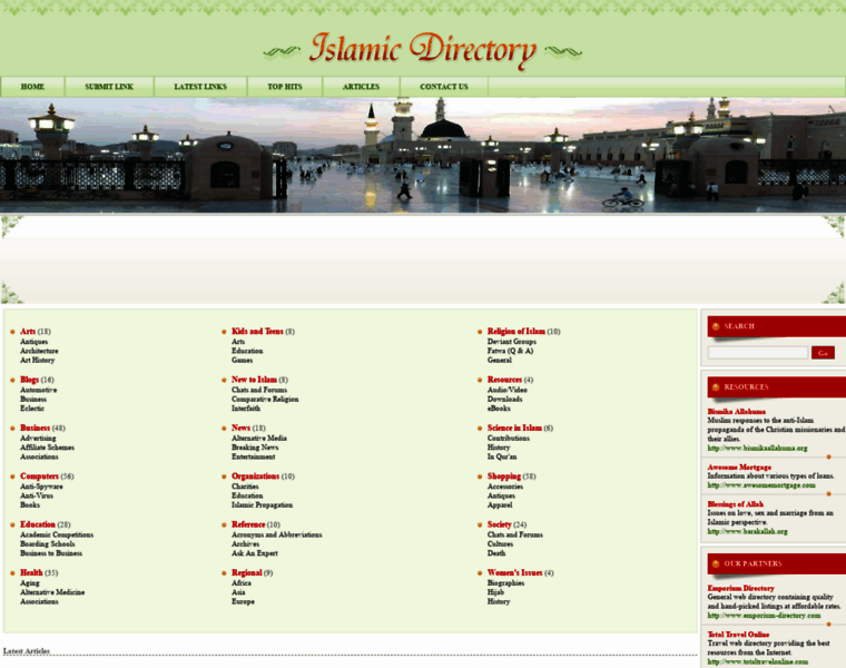 Islamic-directory.com thumbnail