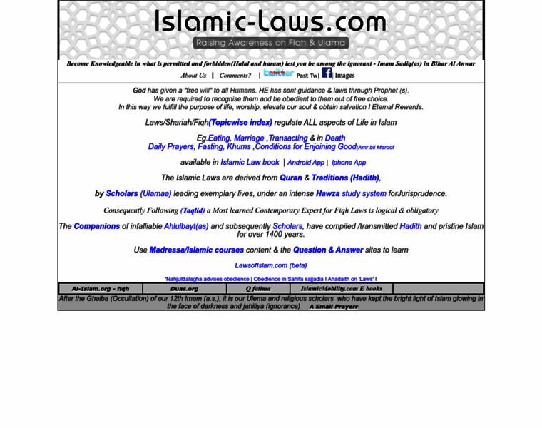 Islamic-laws.com thumbnail