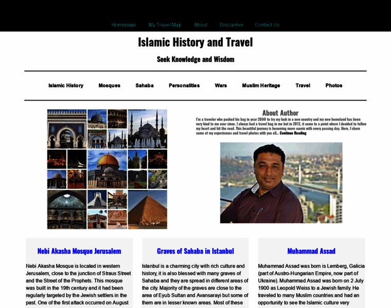 Islamichistoryandtravel.com thumbnail
