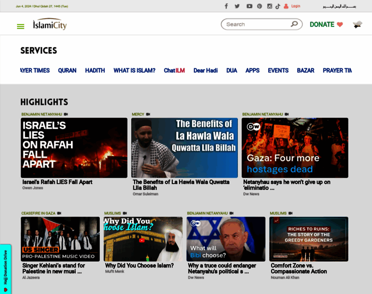 Islamicity.org thumbnail