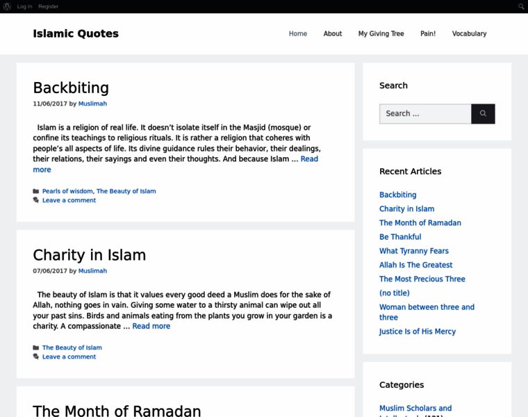 Islamicquotes.net thumbnail