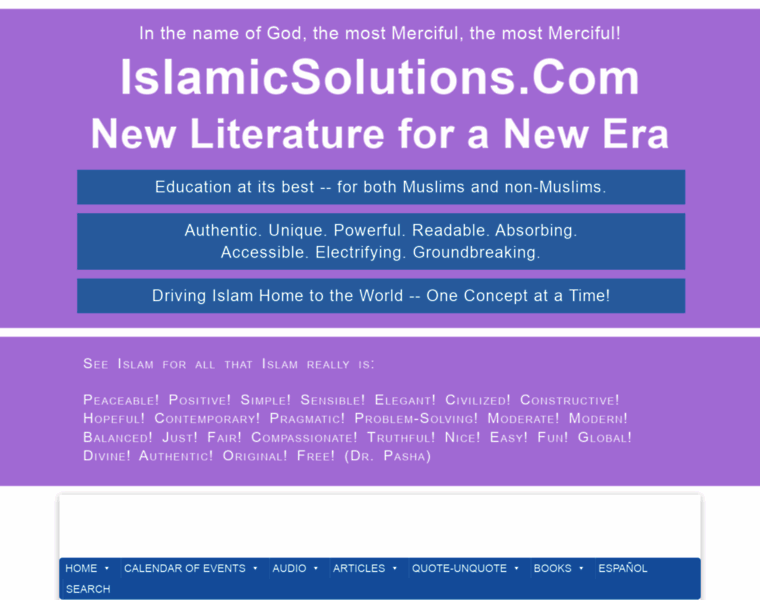 Islamicsolutions.com thumbnail