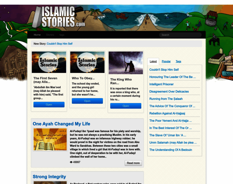 Islamicstories.com thumbnail