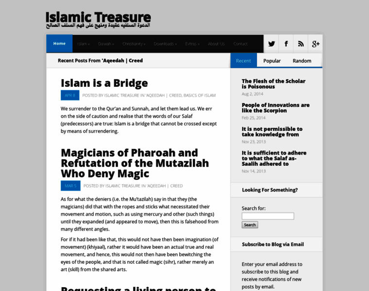 Islamictreasure.com thumbnail