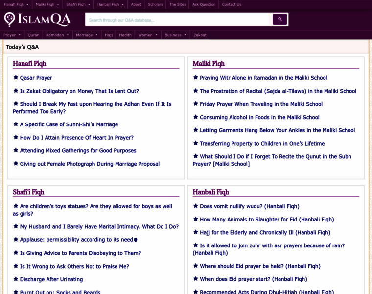 Islamqa.org thumbnail Islamqa.org thumbnail