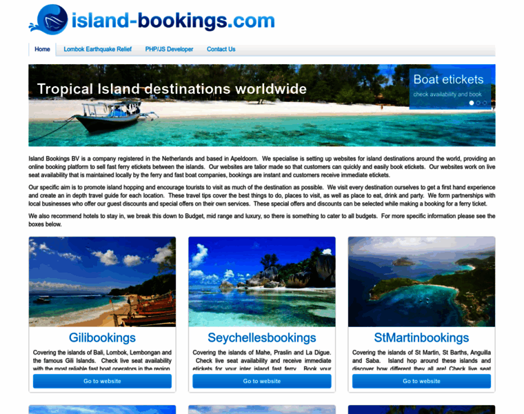 Island-bookings.com thumbnail