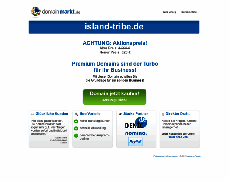 Island-tribe.de thumbnail