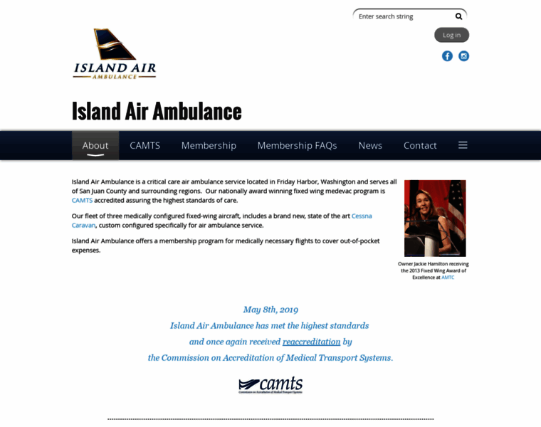 Islandairambulance.com thumbnail