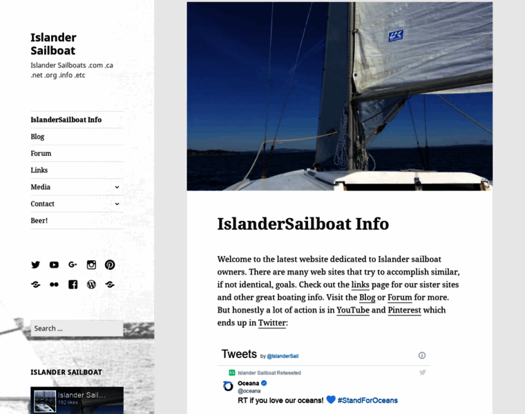 Islandersailboat.info thumbnail