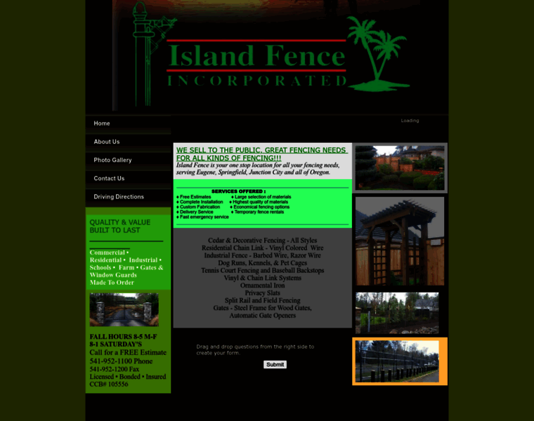 Islandfenceinc.com thumbnail