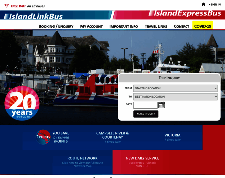 Islandlinkbus.com thumbnail