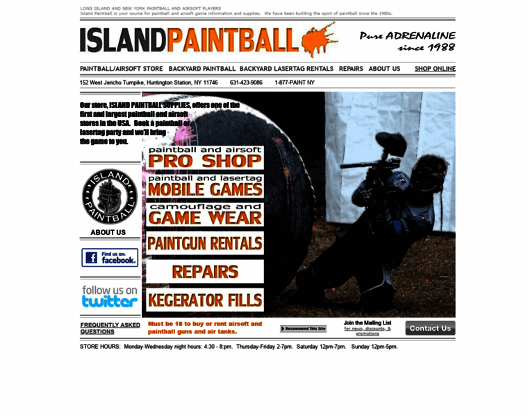 Islandpaintball.net thumbnail