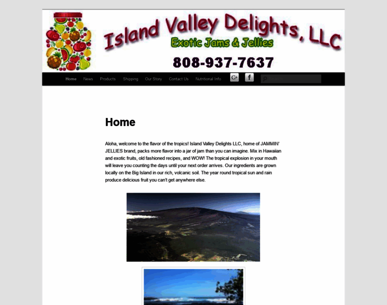 Islandvalleydelights.com thumbnail