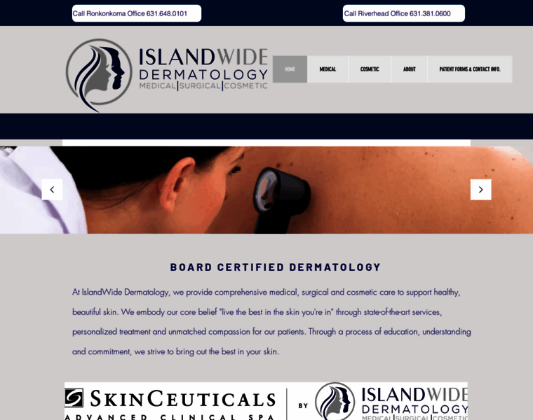 Islandwidedermatology.com thumbnail