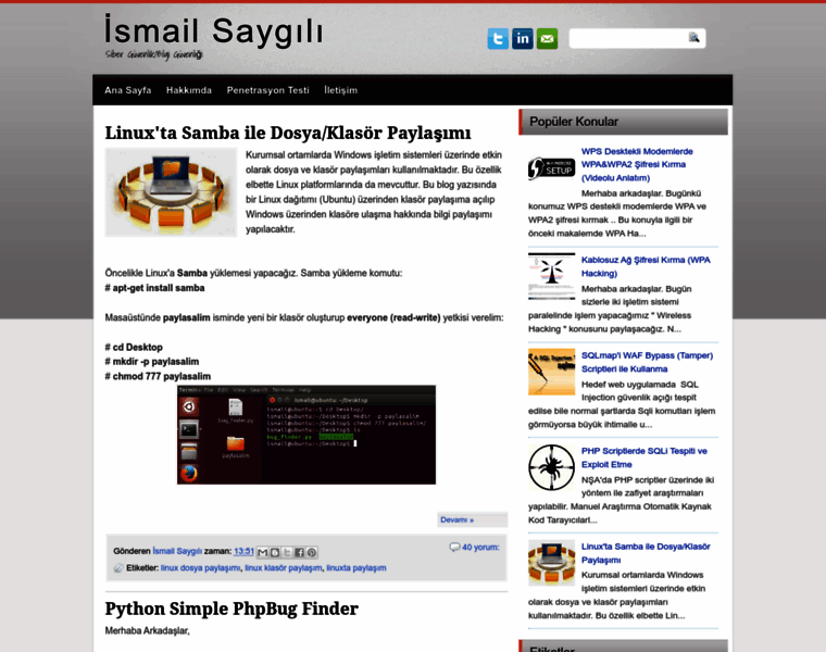 Ismailsaygili.com.tr thumbnail