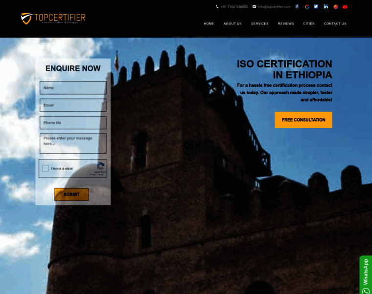Iso-certification-ethiopia.com thumbnail