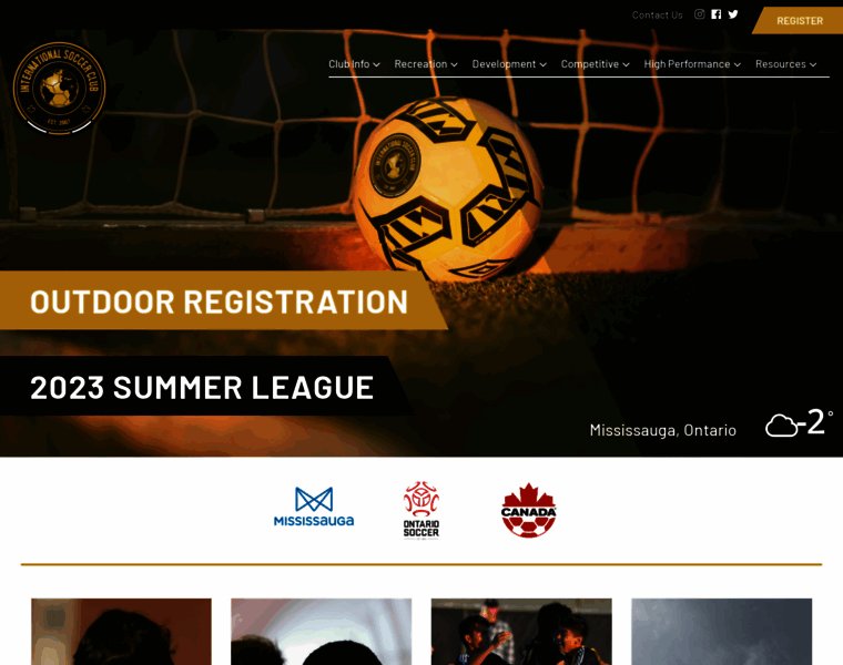 Isoccerclubmississauga.ca thumbnail
