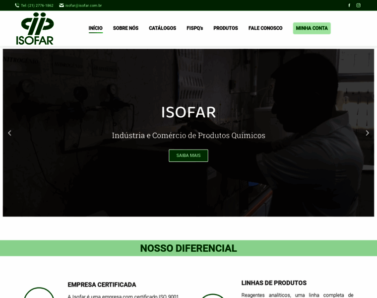 Isofar.com.br thumbnail