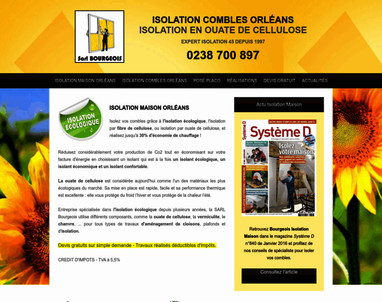 Isolation-combles-orleans.fr thumbnail
