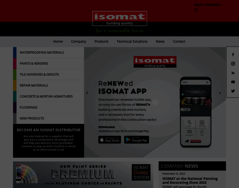 Isomat.co.uk thumbnail