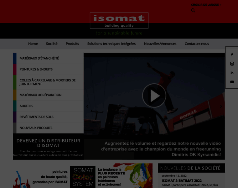 Isomat.fr thumbnail