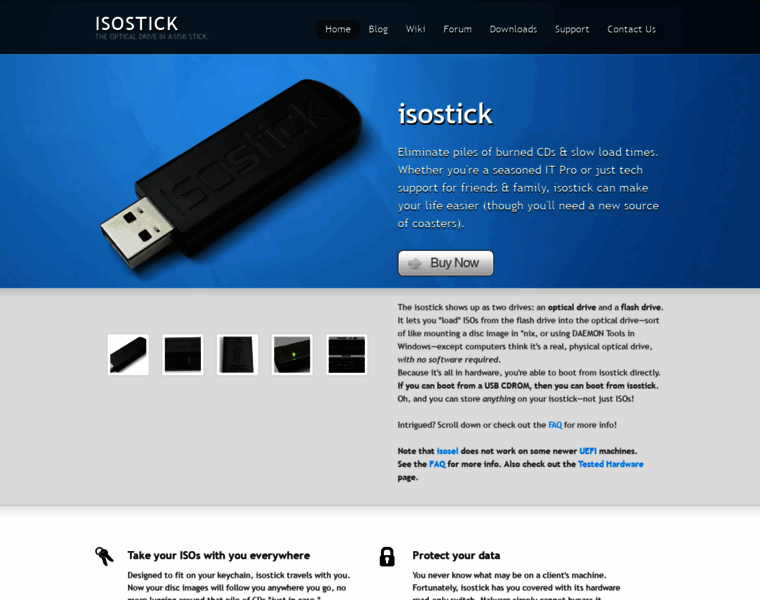 Isostick.com thumbnail
