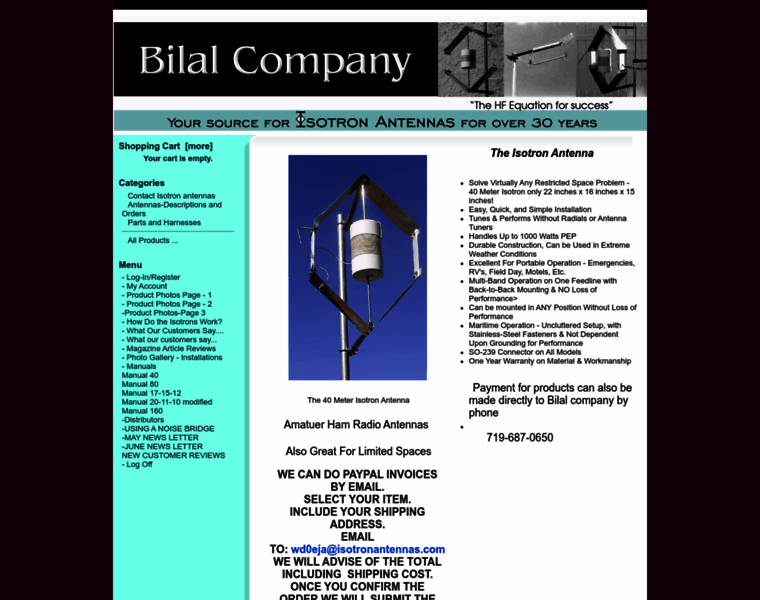 Isotronantennas.com thumbnail Isotronantennas.com thumbnail