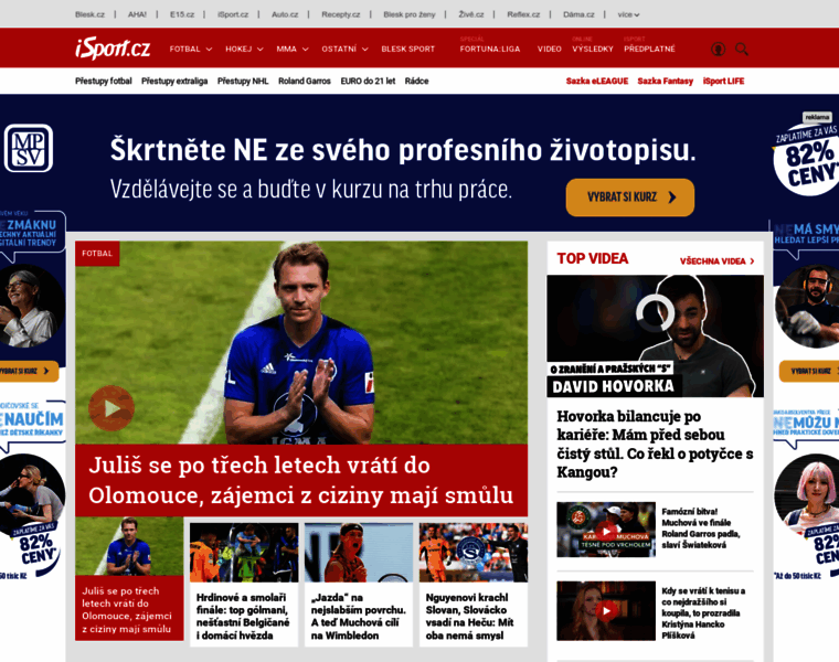 Isport.cz thumbnail