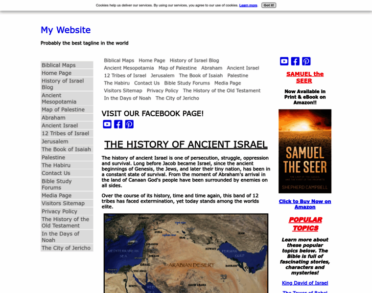 Israel-a-history-of.com thumbnail