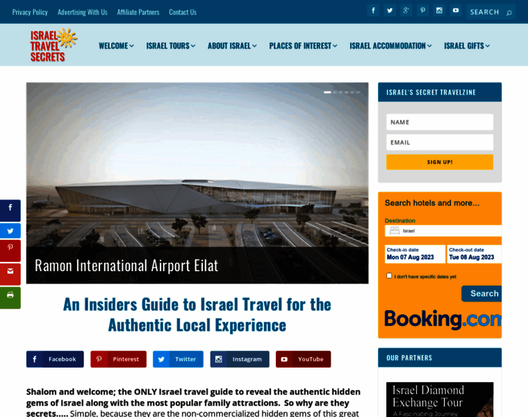 Israel-travel-secrets.com thumbnail
