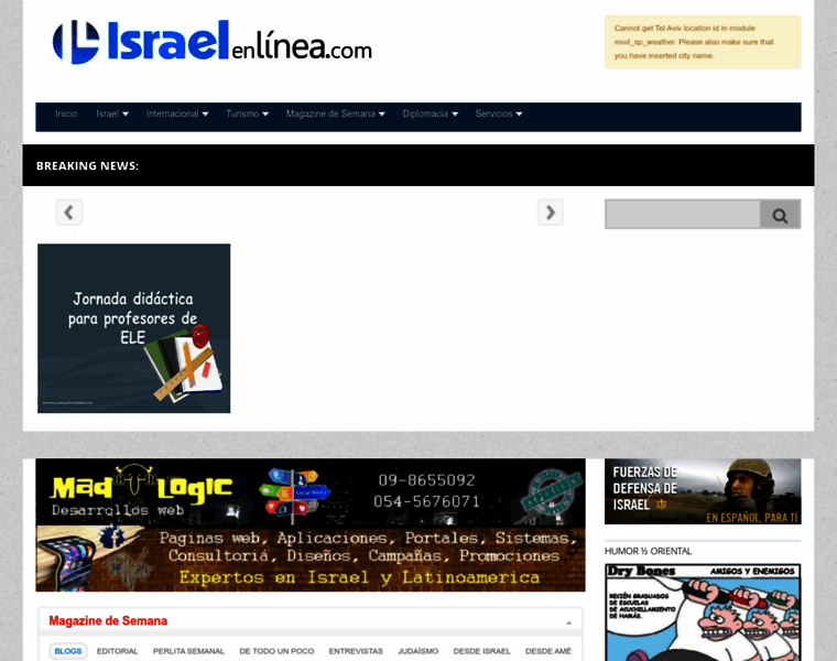 Israelenlinea.com thumbnail