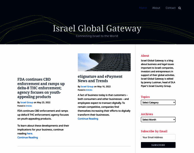 Israelglobalgateway.com thumbnail