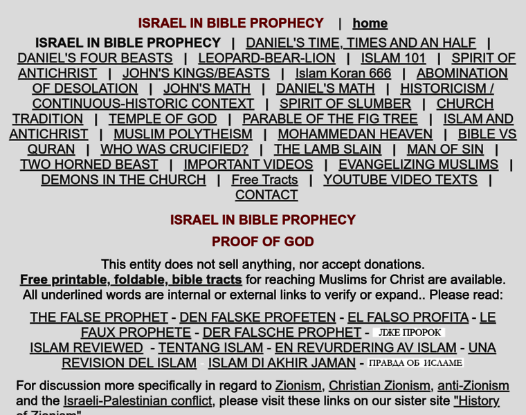 Israelinbibleprophecy.com thumbnail