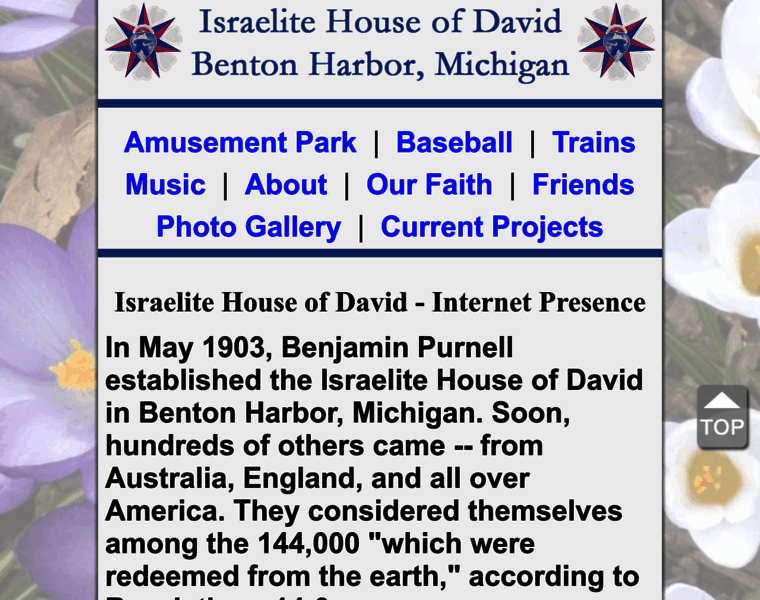 Israelitehouseofdavid.com thumbnail