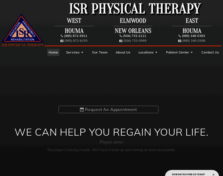 Isrphysicaltherapy.com thumbnail