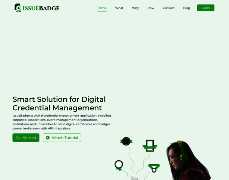 Issuebadge.com thumbnail