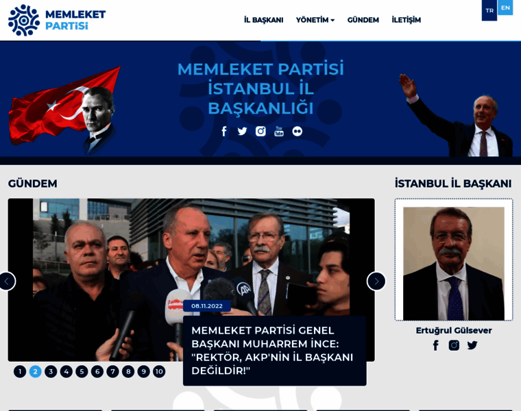 Istanbul.memleketpartisi.org.tr thumbnail
