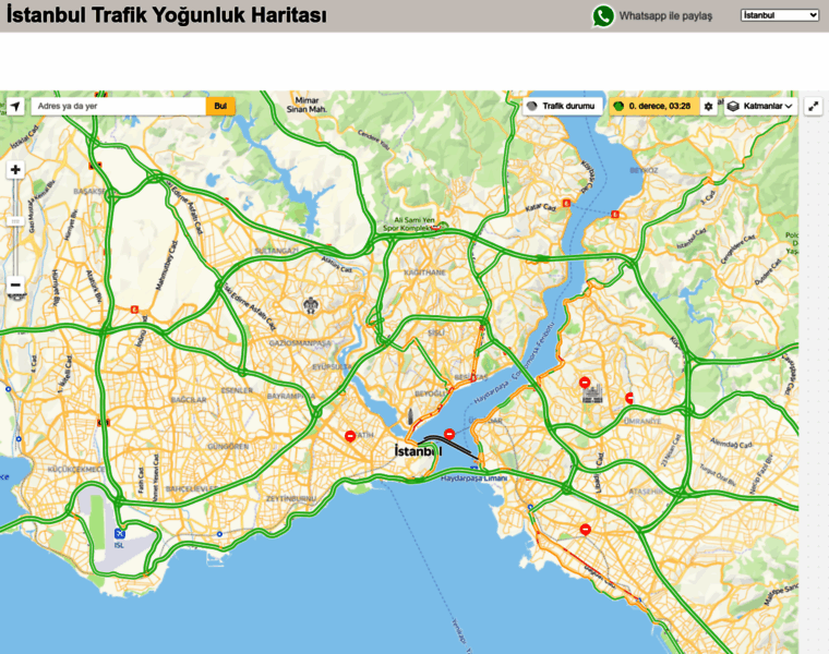 Istanbul.yogunlukharitasi.com thumbnail
