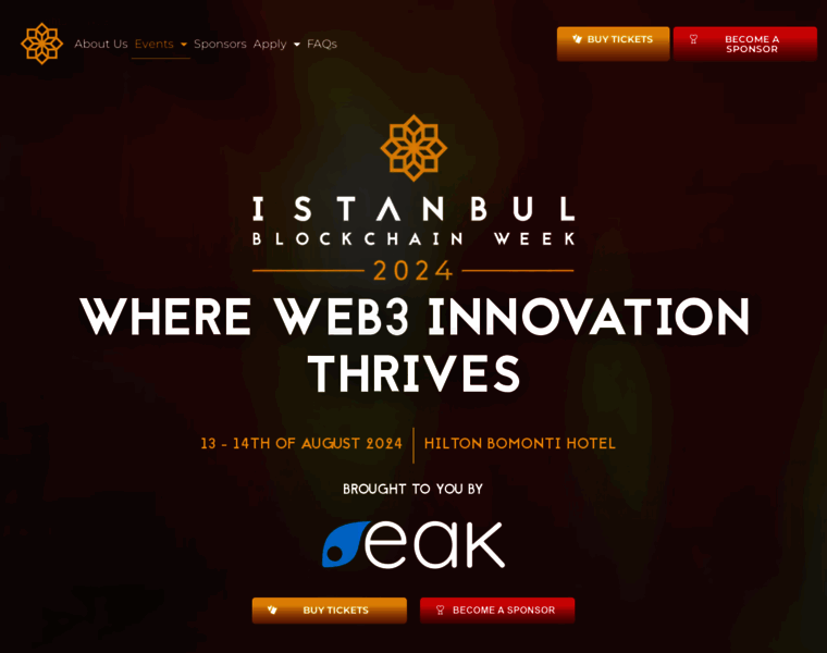 Istanbulblockchainweek.com thumbnail
