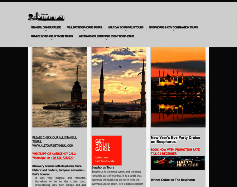 Istanbulbosphorustours.net thumbnail