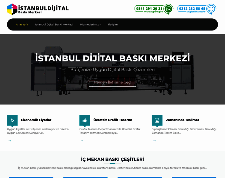 Istanbuldijitalbaskimerkezi.com thumbnail