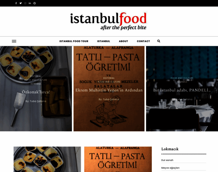 Istanbulfood.com thumbnail
