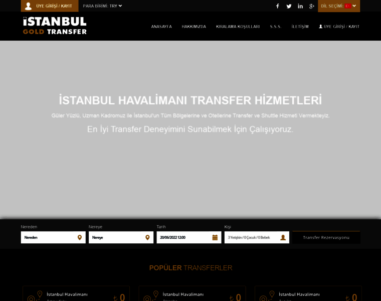 Istanbulgoldtransfer.com thumbnail