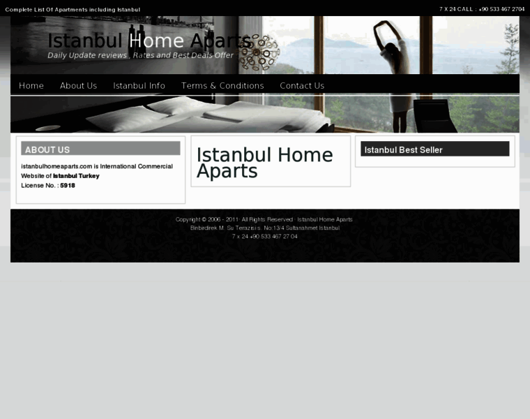 Istanbulhomeaparts.com thumbnail