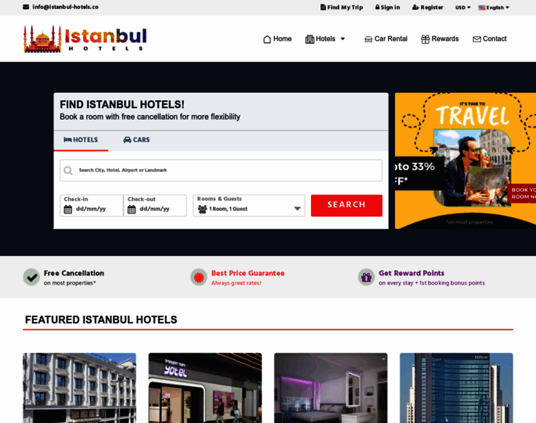 Istanbulhotelreservations.com thumbnail