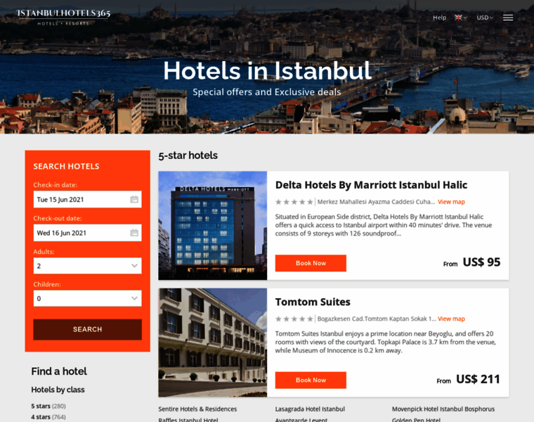 Istanbulhotels365.com thumbnail