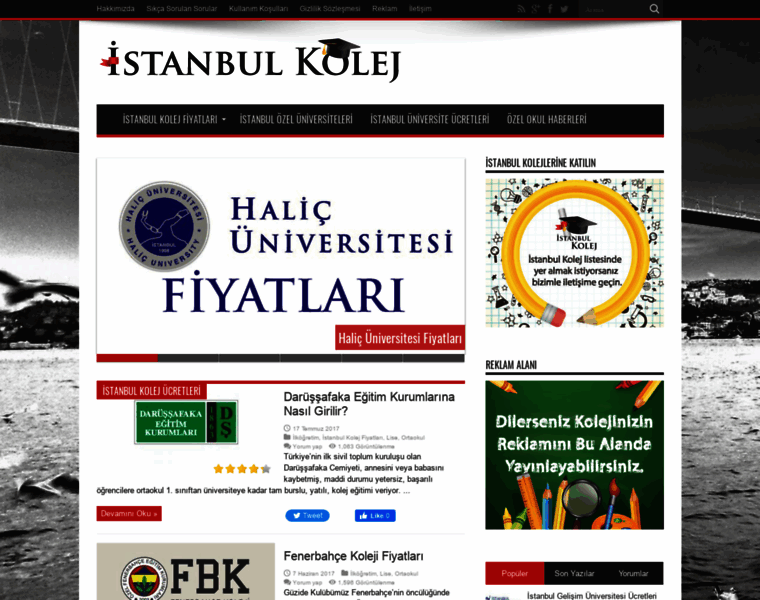 Istanbulkolej.com thumbnail