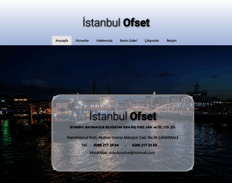 Istanbulofset.com thumbnail